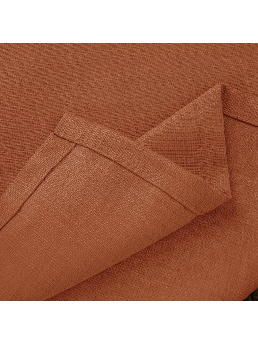 72-Inch Terracotta Linen Curtains - Thick Light Filtering Grommet Drapes, 2